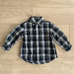 Ralph Lauren チェック柄ネルシャツ 12M 80サイズ