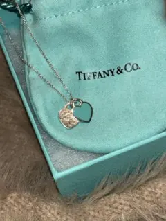 Tiffany & Co. ティファニー ダブルハート ネックレス シルバー