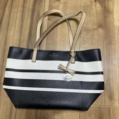 Kate Spade ストライプ トートバッグ
