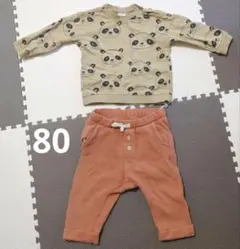 H＆M上下セット80　トップス＋ズボン ズボン　レギンス