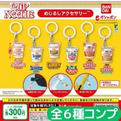 日清カップヌードル めじるしアクセサリー 全6種 コンプ
