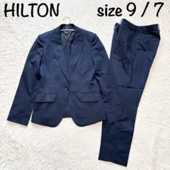 【新品未使用】ヒルトン　パンツスーツ　セットアップ 〇 HILTON レディーススーツ パンツスーツ セットアップ