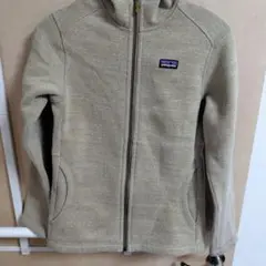 パタゴニア　patagonia　キッズニットジャケット ベージュ