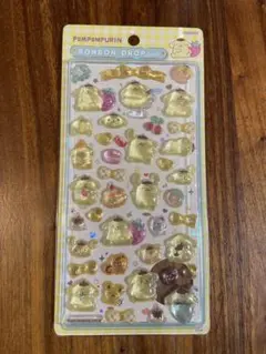 ボンボンドロップシール　ポムポムプリン
