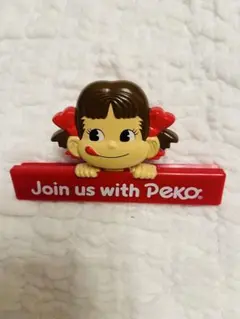 不二家 ペコちゃん クリップ