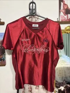 サテンサッカーTシャツのサムネイル