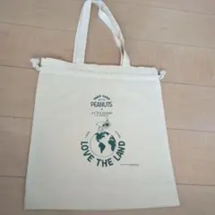 PEANUTS x L'OCCITANE エコバッグ ロクシタン スヌーピー