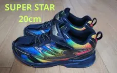 Superstar スニーカー 20cm ブラック/レインボー