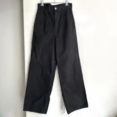 MACPHEE マカフィー　デニム　ブラック　ワイドパンツ　トゥモーローランド