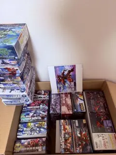 ガンプラセット（ユニコーン系８点＋アクションベース4点）計１２点セット ガンプラセット（ユニコーン系8点＋アクションベース4点）計12点