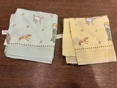 【エルフ・モール公式アカウント09様専用】 星の王子さま ハンカチ 2枚セットのサムネイル