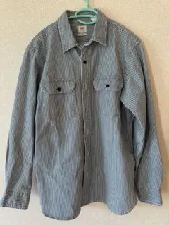 Levi's ストライプ 長袖シャツ サイズS