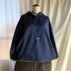 NIKE プルオーバー　銀タグ　パーカー　XL ワンポイントスウォッシュロゴ