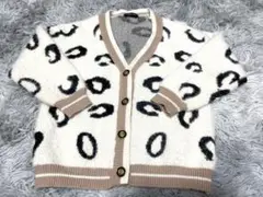 レオパード柄カーディガン