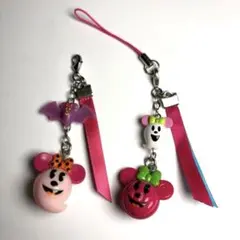 ディズニー ミニーマウス ハロウィン ストラップセット