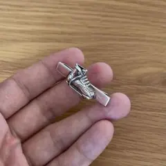 silver 925 boots money clip
