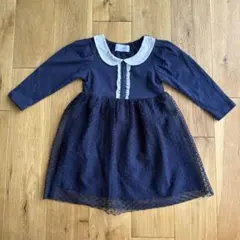 WILL MERY ワンピース 90cm ネイビー