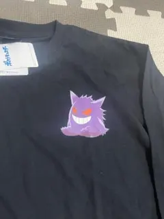 ゲンガー ブラック ポケットモンスター ポケモン ロンt 長袖 M 新品
