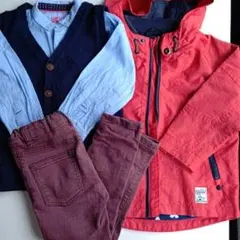 【４点セット特価】ZARA next マンパ シャツ ベスト パンツ