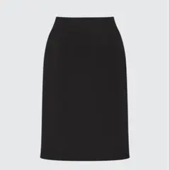 UNIQLO ストレッチタイトスカート ブラック