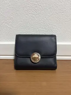 kate spade 黒 三つ折り財布