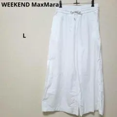 WEEKEND MaxMara ワイドパンツ イージーパンツ ウエストゴム