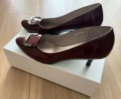 銀座かねまつ　ハイヒール　パンプス　24.5cm