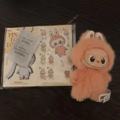 POPMART PIN FOR LOVE ぬいぐるみ ラブブ イニシャル　J