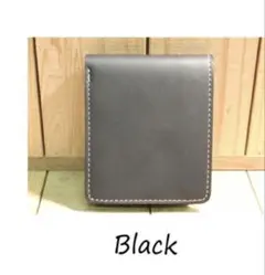 HORN WORKS ブラック 二つ折り財布