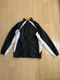 Mizuno Pro ナイロンジャケット M 黒/白/黄