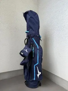 【値下げ！！】Mizuno BR-DR1 キャディバッグ ネイビーのサムネイル