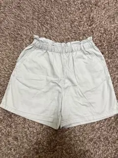 UNIQLO ガールズ　ハーフパンツ サイズ 130 ライトグリーン