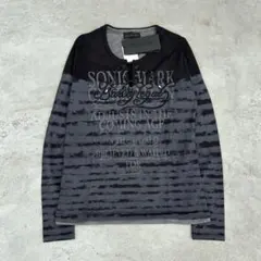 InTheAttic Lace UP Dark Long Sleeve Topのサムネイル