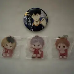 ハイキュー 缶バッジ＆ストラップ