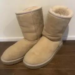 廃盤色 UGG アグ クラシック ショート ムートンブーツ サンド ベージュ