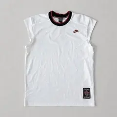NIKE メッシュゲームシャツ ノースリーブ G 白 Y2K Lのサムネイル