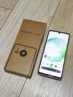 AQUOS sense8 SH-M26 ペールグリーン SIMフリー