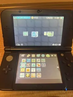 New 3DS LL ネイビー ゲームソフト・充電器・ケース付き