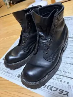 激レア80年代!?】レッドウィングStyle1668極美品メタルプレートブーツ 