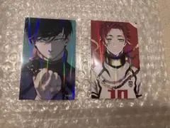 【ブルーロック】糸師冴 凛 伊勢丹 ホロカード あでぃしょなるたいむ 2点