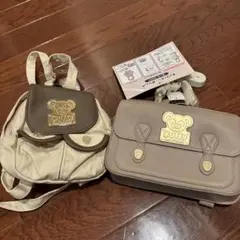 ダッフィー キャリーミーポシェット 2点 ぬいぐるみ ポシェット ポーチ