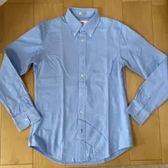 【ジーンズメイト】水色 マッスルフィットシャツ Mサイズ