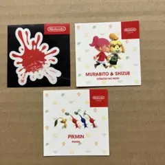 ニンテンドーショップ　シール　3枚