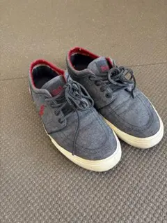 POLO ポロ　デニムシューズ　メンズ　キャンバススニーカー26.5cm