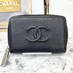 CHANEL 財布　コインケース　カードケース　小銭入れ　デカココ　ファスナー式
