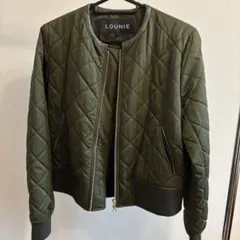 美品】LOUNIE ルーニー セットアップ ポンチョ キルティングベスト 38