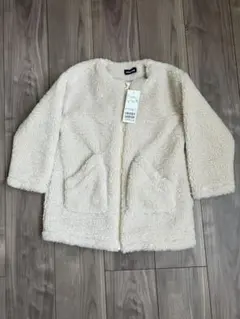 【新品・未使用】klädskåp ボアブルゾン L(110-120)のサムネイル