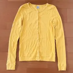 14ans PETIT BATEAU プチバトー クルーネック 長袖カーディガンのサムネイル