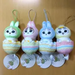 モフサンド　イースターにゃんマスコット　全４種