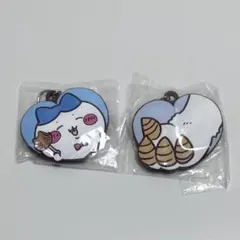 ちいかわ　ハートのラバーマスコット　ハチワレ　あのこ
